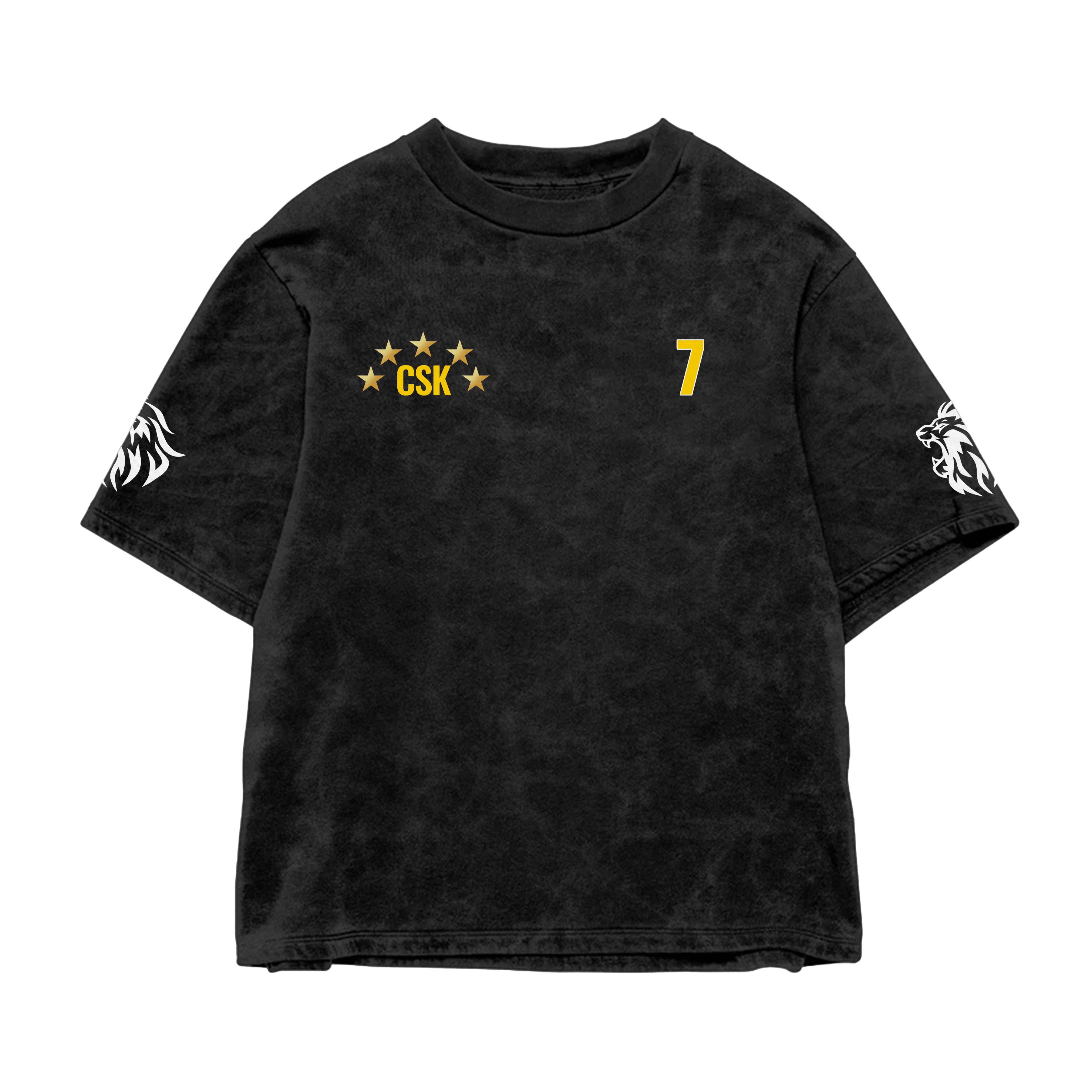 Captain Cool Acid Wash Oversized Tee