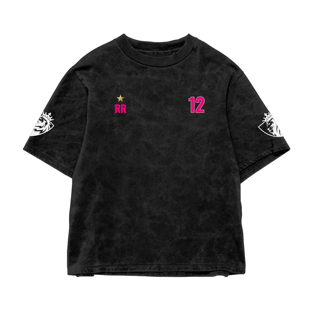 Boss Baby Acid Wash Oversized Tee