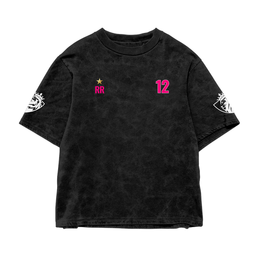 Boss Baby Acid Wash Oversized Tee