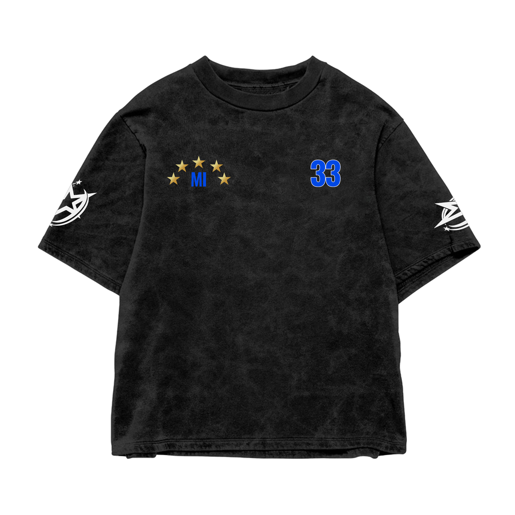 Storm Breaker Acid Wash Oversized Tee