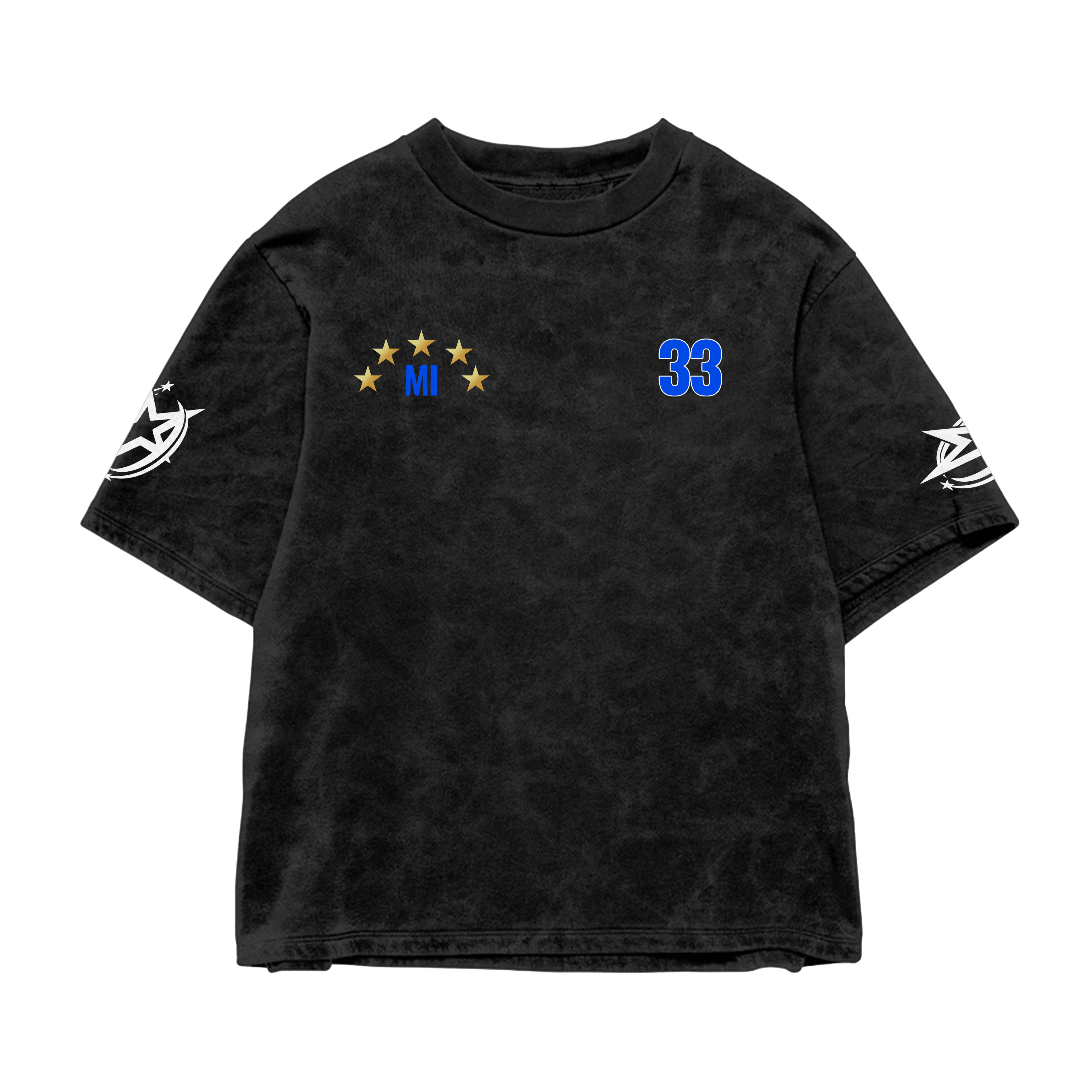 Storm Breaker Acid Wash Oversized Tee