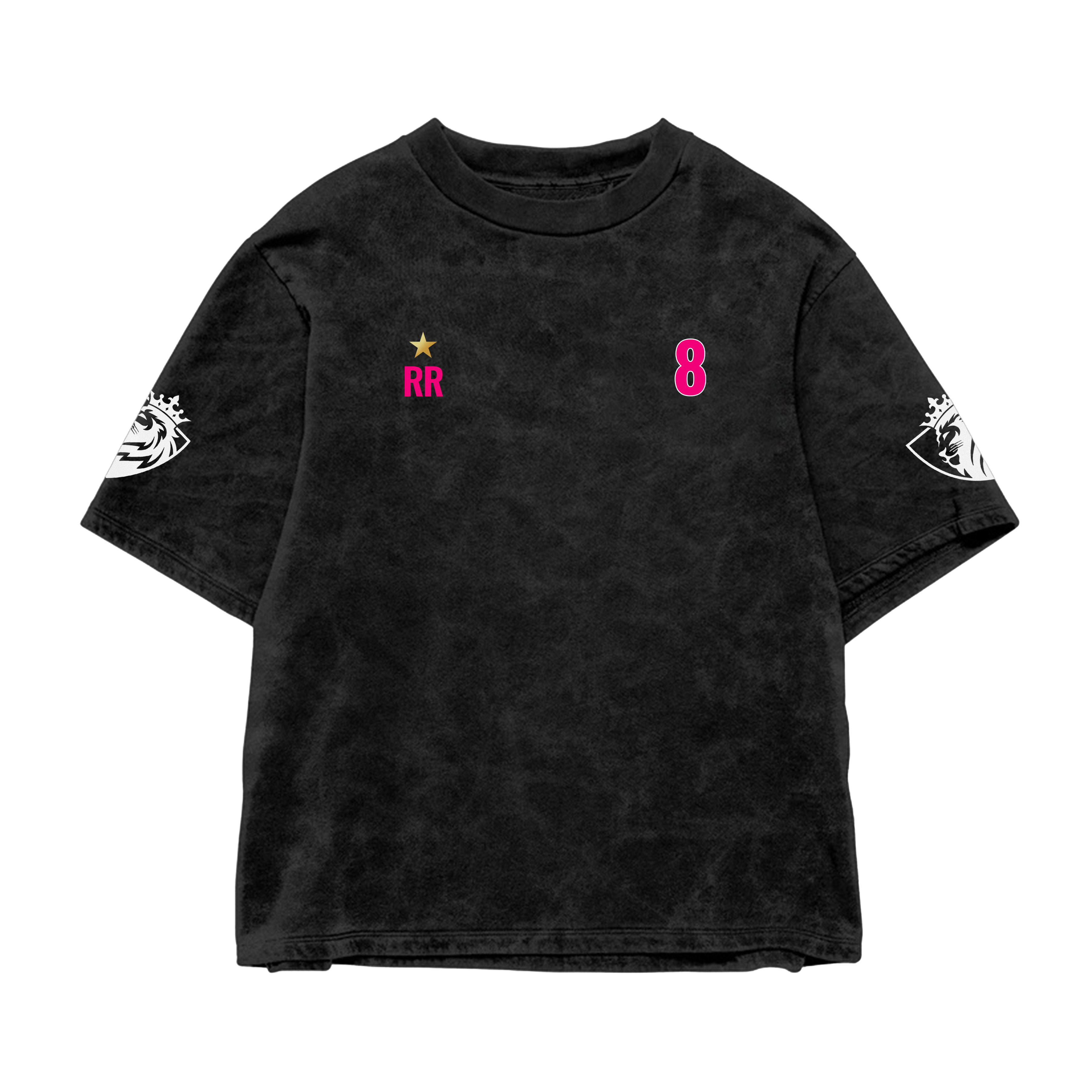 Spin King Acid Wash Oversized Tee