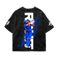Hitman Acid Wash Oversized Tee