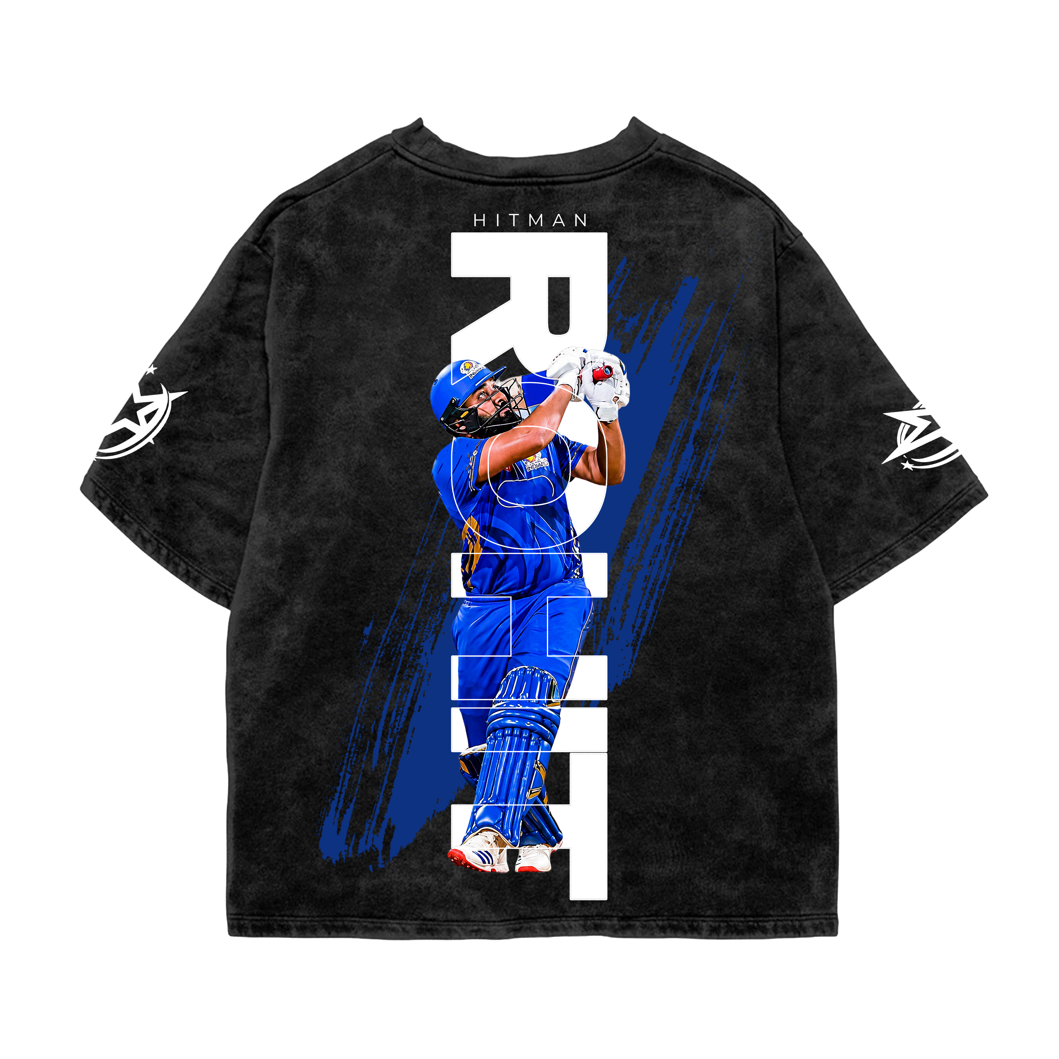 Hitman Acid Wash Oversized Tee