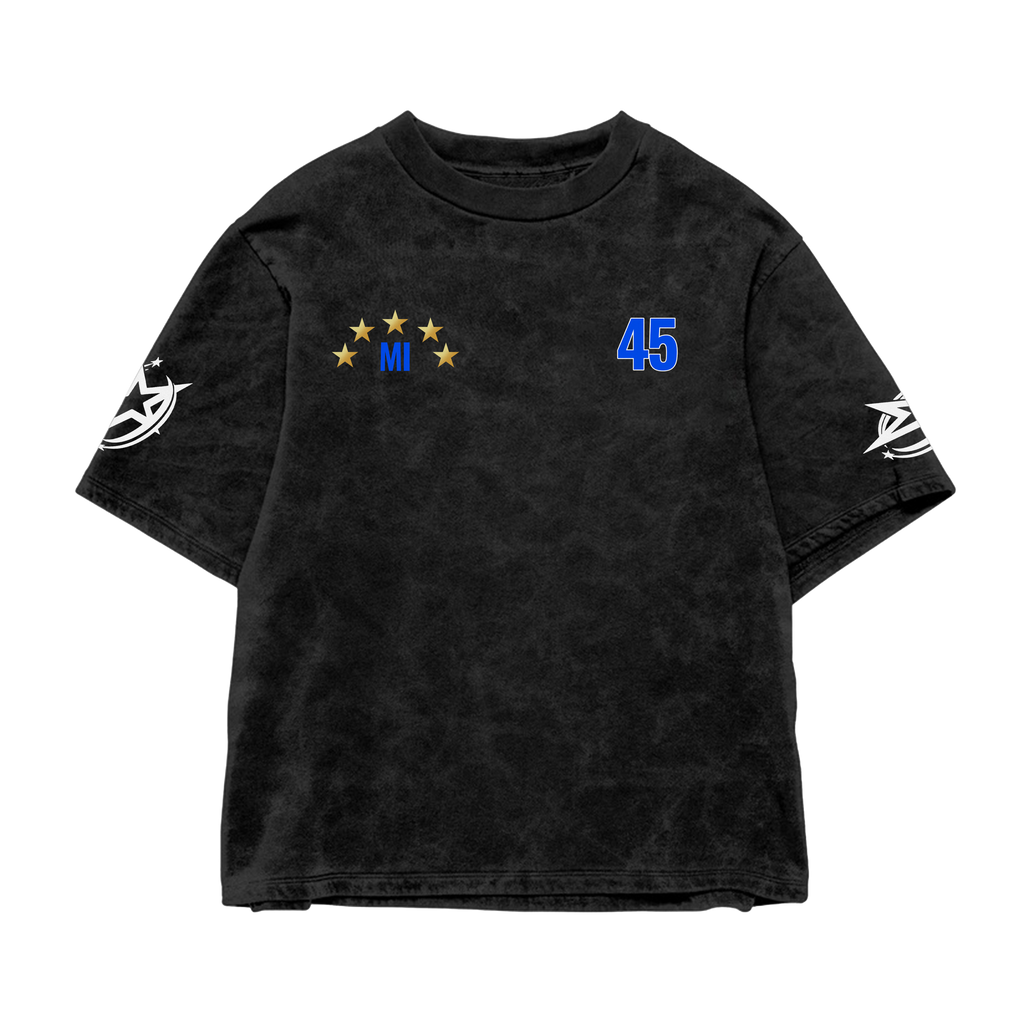 Hitman Acid Wash Oversized Tee