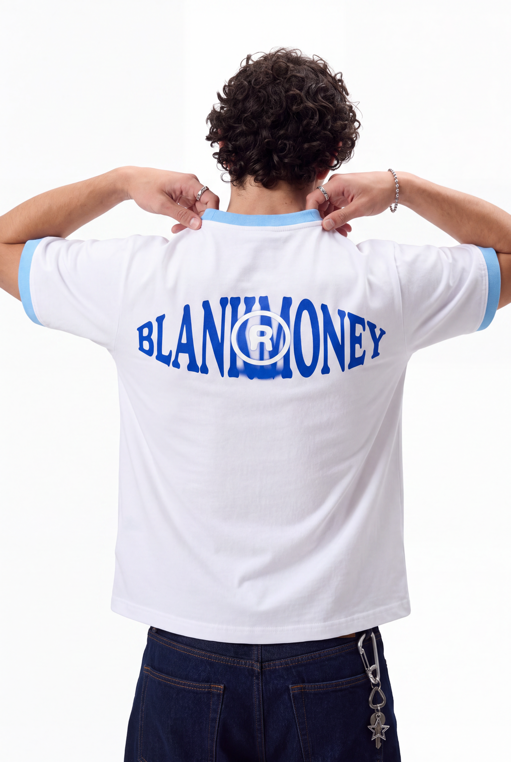 Selectively Extrovert ringer tee