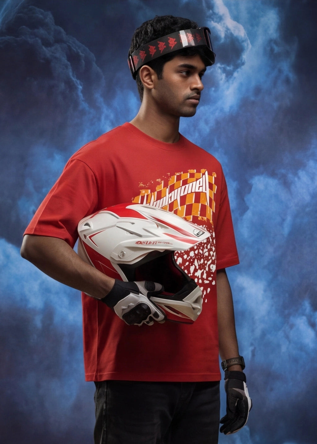 Fire Red Racing Tshirt