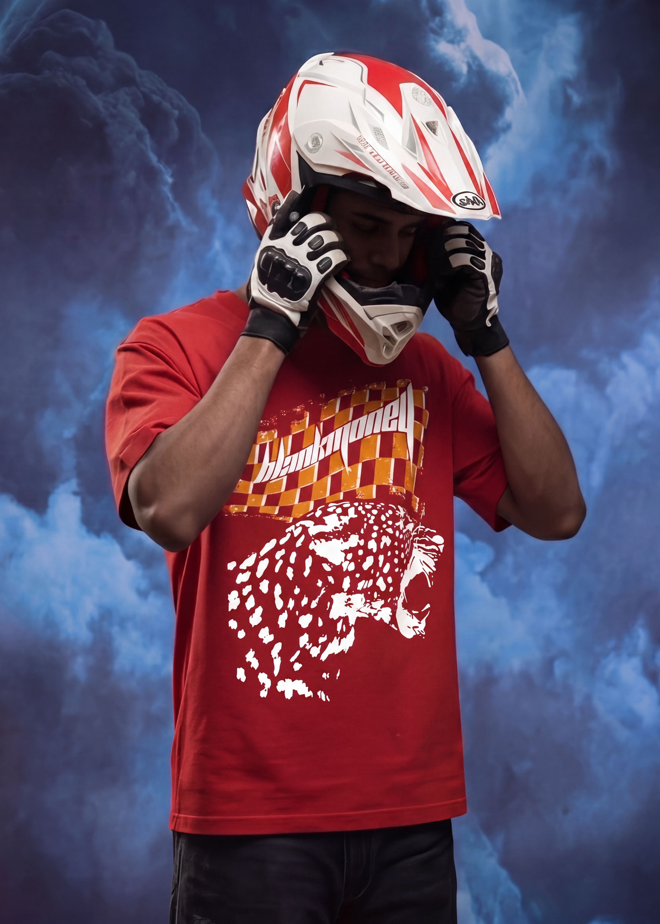 Fire Red Racing Tshirt