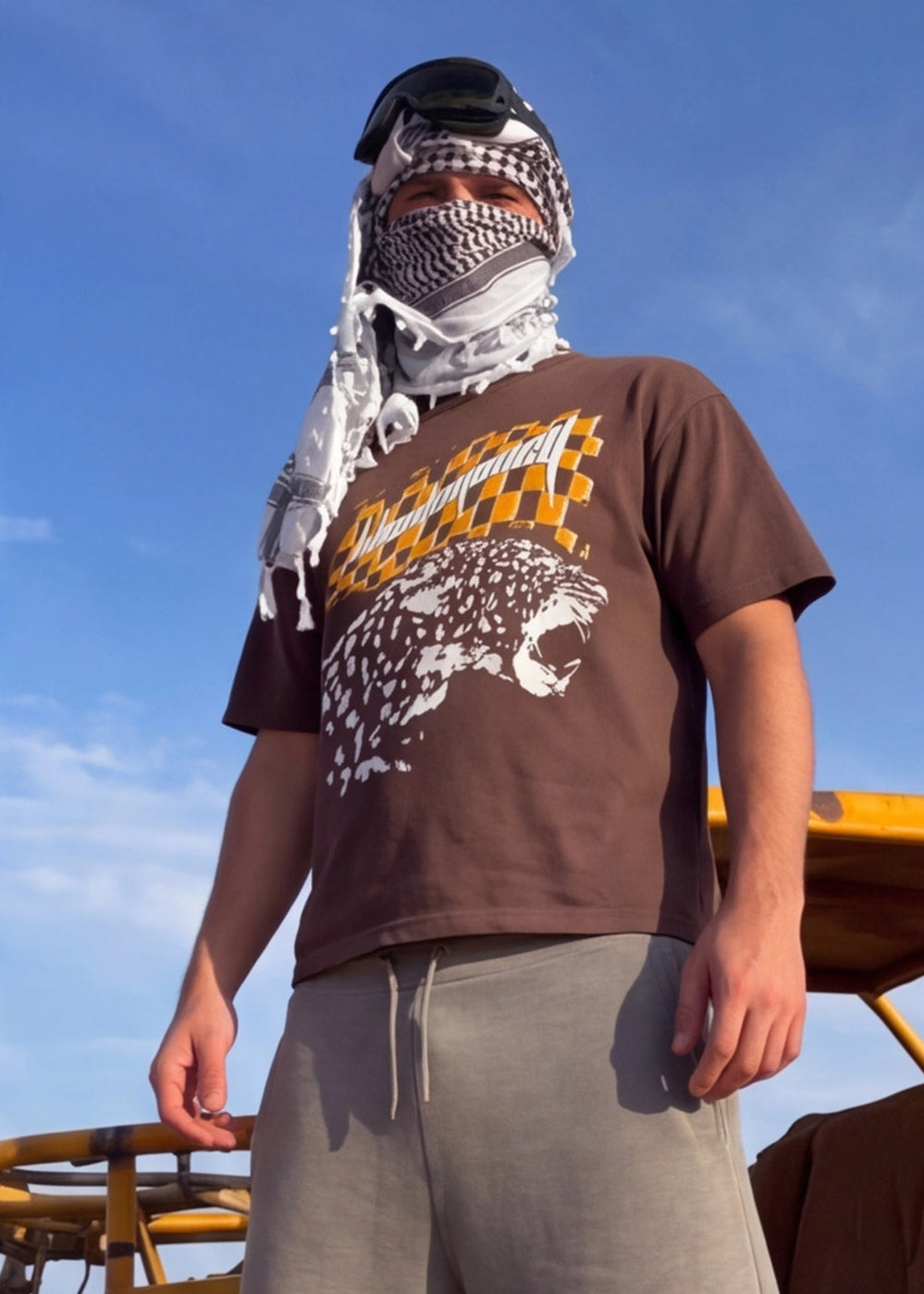 Dusty Brown Racing Tshirt