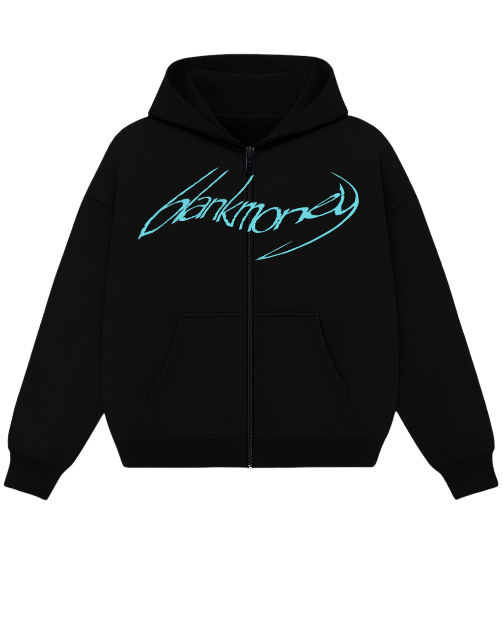 Zipper Hoodie Front Design