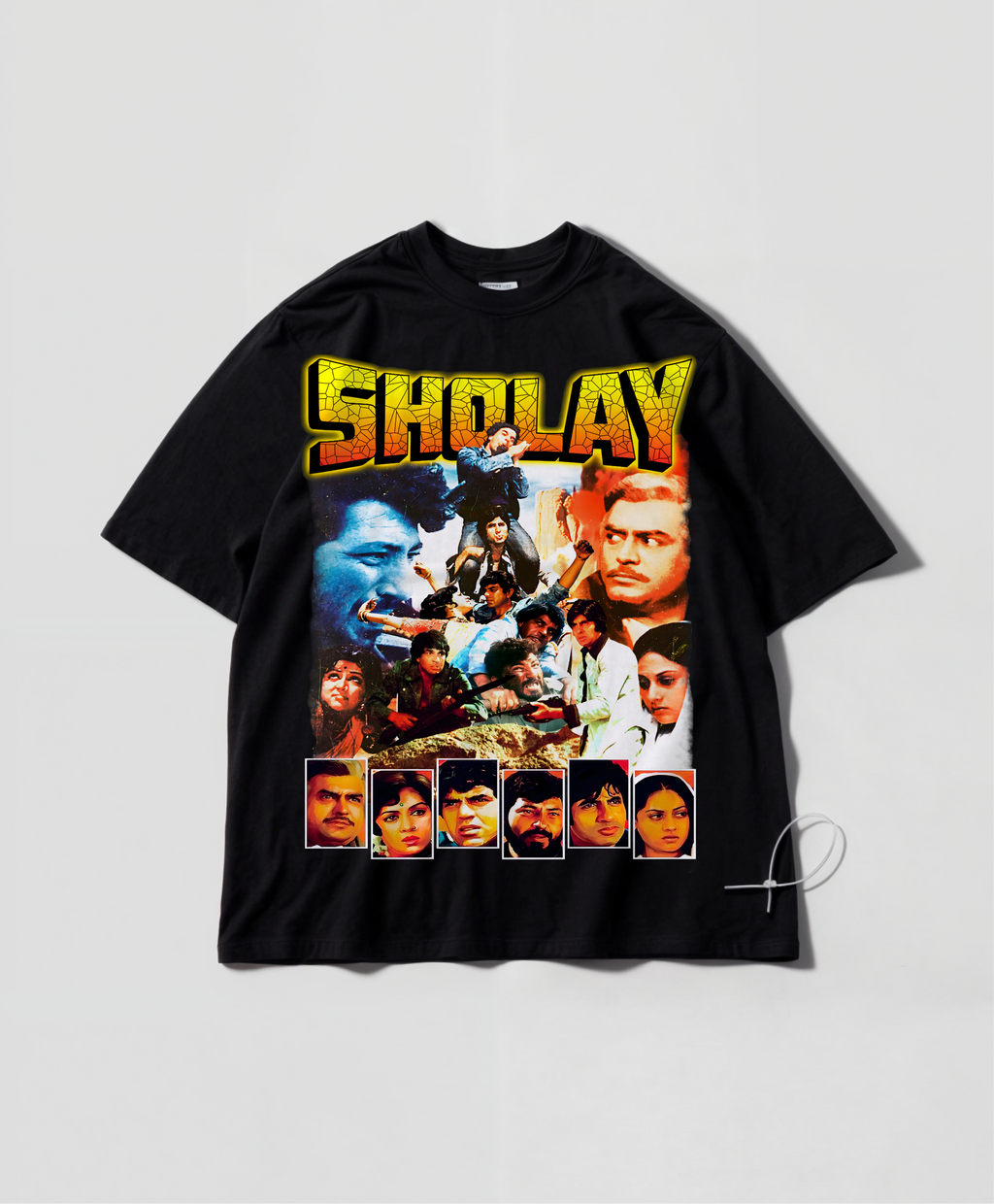 Sholay Tshirt Badshah Vintage
