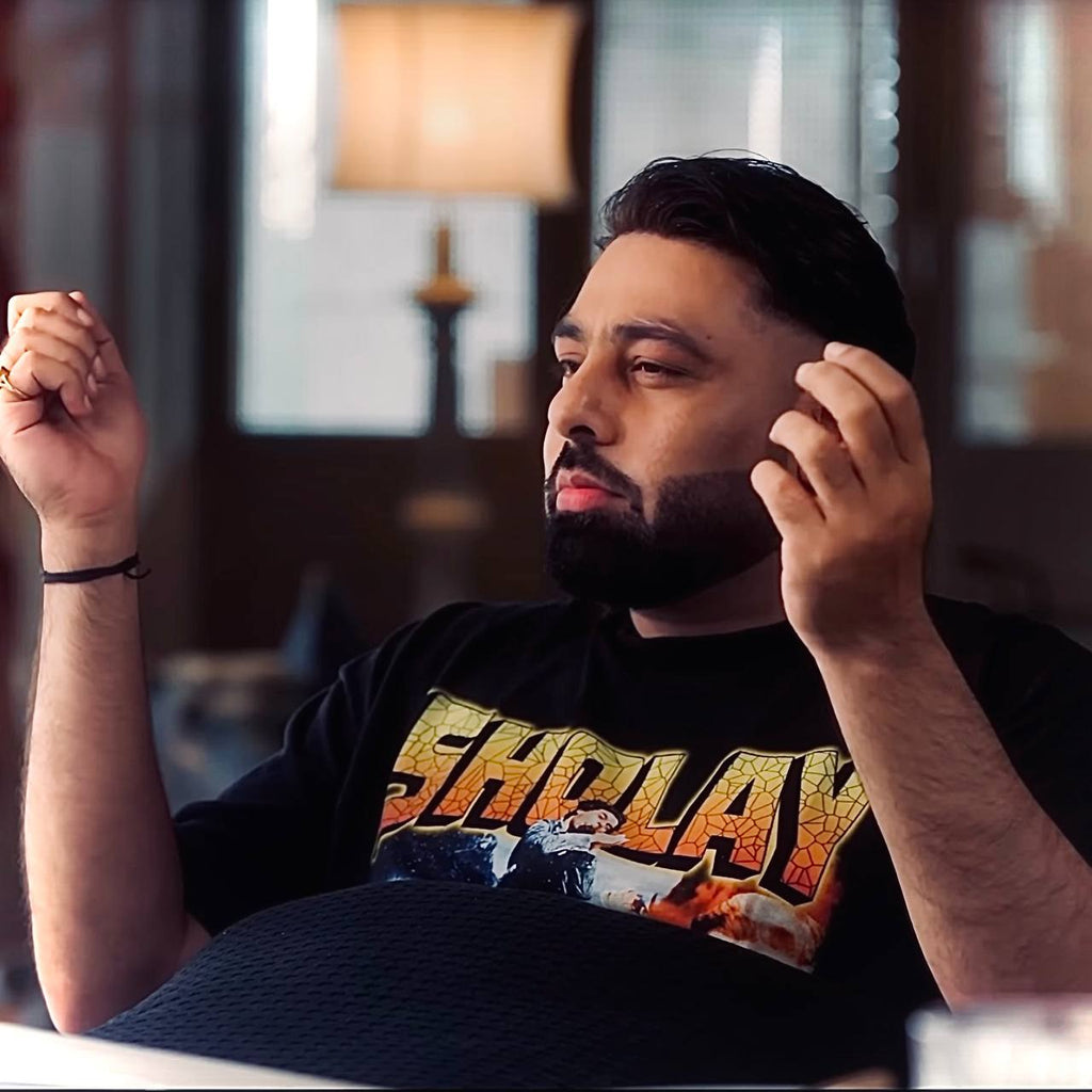 Sholay Tshirt Badshah Vintage